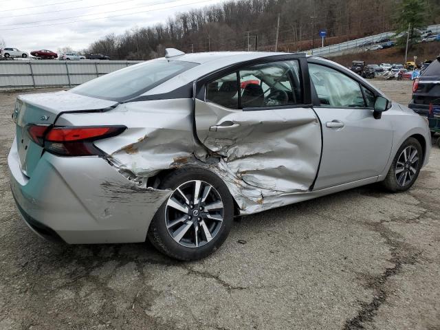 3N1CN8EV2ML827558 - 2021 NISSAN VERSA SV SILVER photo 3