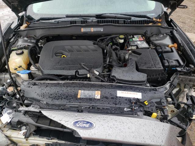 3FA6P0HD6FR279529 - 2015 FORD FUSION SE GRAY photo 11