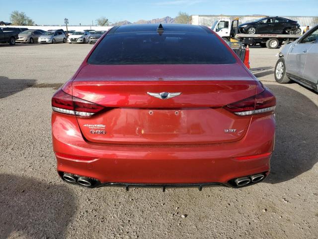 KMTFN4JB9LU332519 - 2020 GENESIS G80 BASE RED photo 6