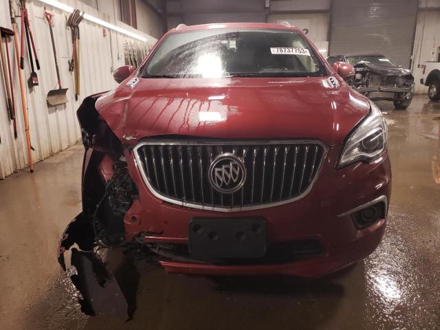 LRBFXESX3GD169511 - 2016 BUICK ENVISION PREMIUM RED photo 5