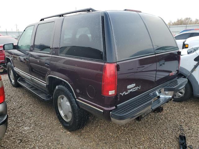 1GKEK13R2TJ732259 - 1996 GMC YUKON BURGUNDY photo 2