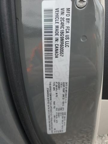 2C4RC1BG9MR600557 - 2021 CHRYSLER PACIFICA TOURING L 灰色 照片 14