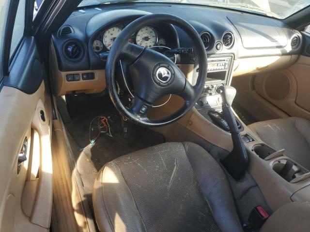 JM1NB353610207157 - 2001 MAZDA MX-5 MIATA BASE BLACK photo 8