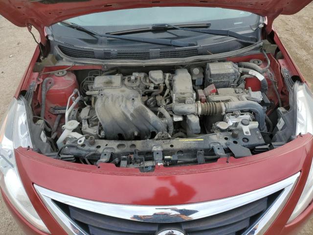 3N1CN7AP9HK436050 - 2017 NISSAN VERSA S MAROON photo 11