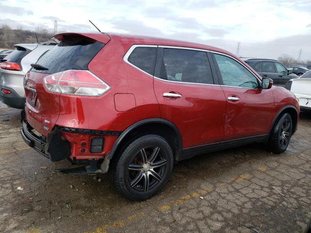 5N1AT2MK1EC812301 - 2014 NISSAN ROGUE S RED photo 3