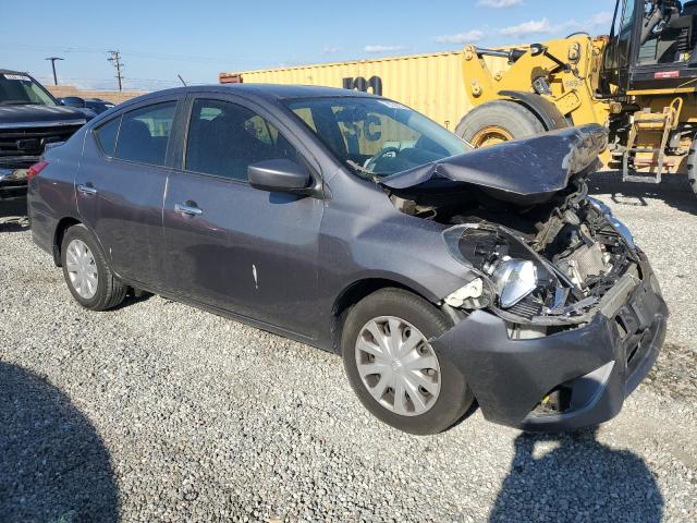 3N1CN7AP9HL854201 - 2017 NISSAN VERSA S GRAY photo 4