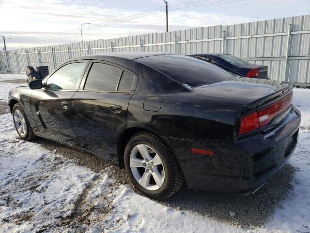 2C3CDXBG9EH217493 - 2014 DODGE CHARGER SE BLACK photo 2