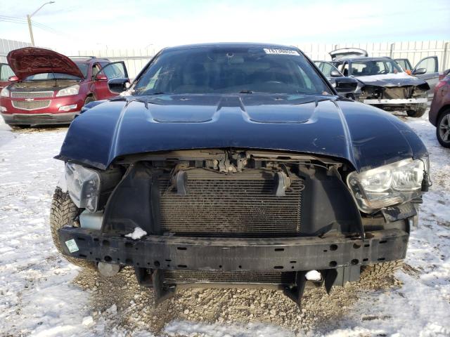 2C3CDXBG9EH217493 - 2014 DODGE CHARGER SE BLACK photo 5