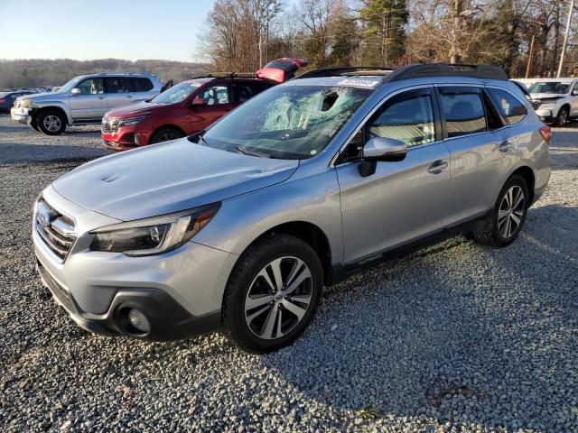 4S4BSANC3J3343229 - 2018 SUBARU OUTBACK 2.5I LIMITED SILVER photo 1