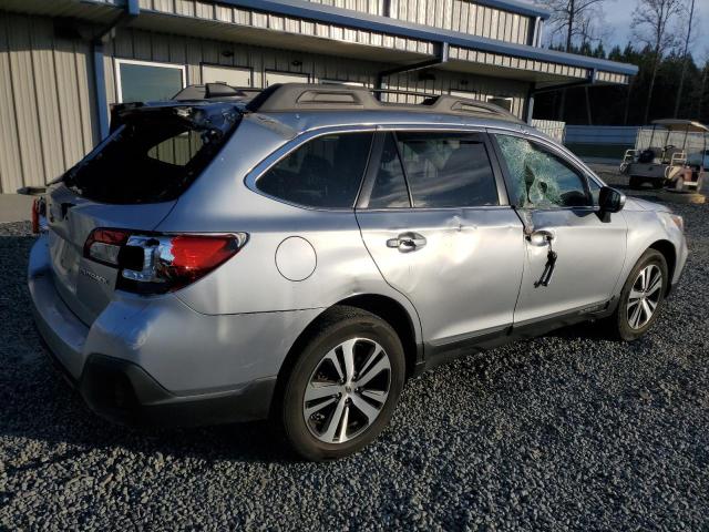 4S4BSANC3J3343229 - 2018 SUBARU OUTBACK 2.5I LIMITED SILVER photo 3