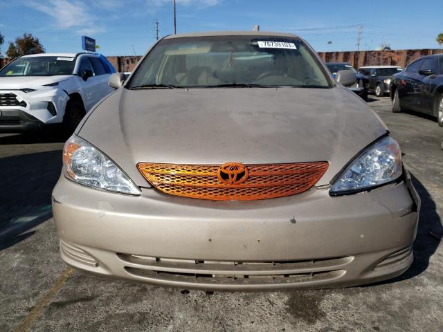 4T1BE32K53U123652 - 2003 TOYOTA CAMRY LE BEIGE photo 5