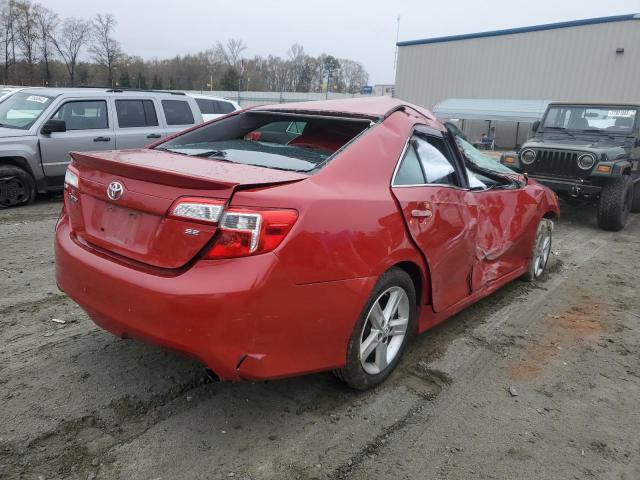 4T1BF1FK2DU714888 - 2013 TOYOTA CAMRY L RED photo 3