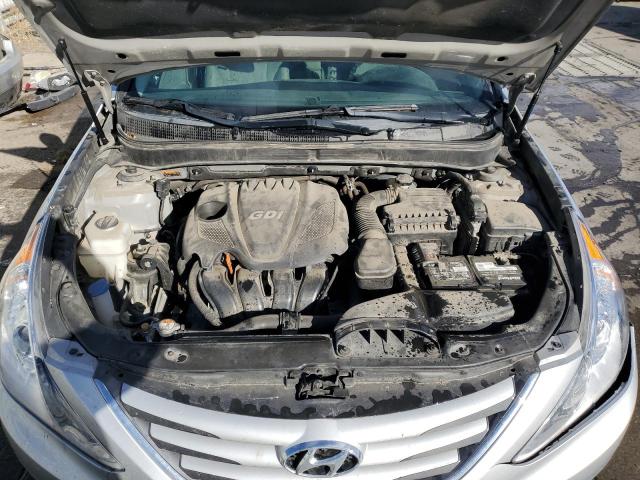 5NPEB4AC6EH815197 - 2014 HYUNDAI SONATA GLS SILVER photo 11