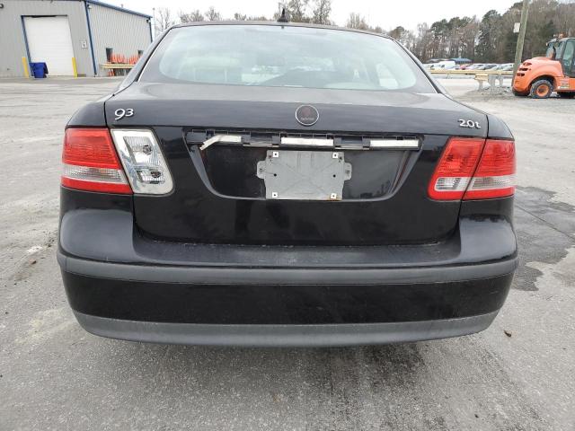 YS3FB49S551001395 - 2005 SAAB 9-3 LINEAR BLACK photo 6