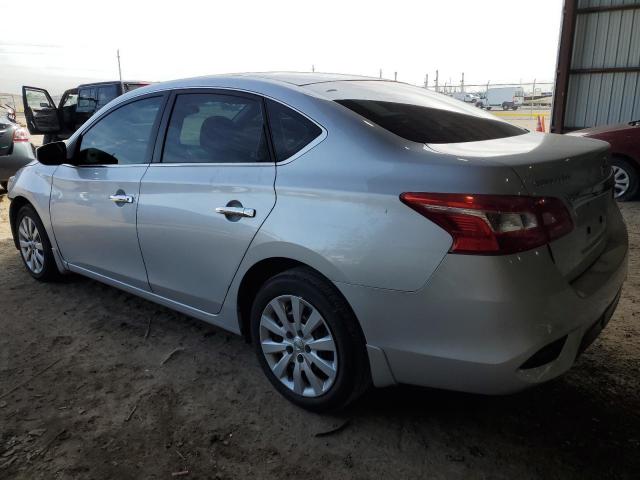 3N1AB7AP9KY381376 - 2019 NISSAN SENTRA S SILVER photo 2