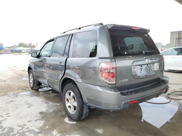 5FNYF28487B017273 - 2007 HONDA PILOT EX GRAY photo 2