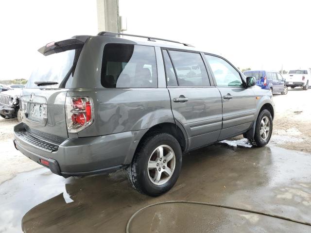 5FNYF28487B017273 - 2007 HONDA PILOT EX GRAY photo 3