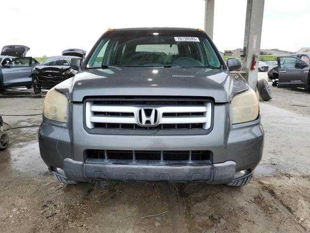 5FNYF28487B017273 - 2007 HONDA PILOT EX GRAY photo 5