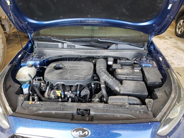 3KPF44AC3ME273591 - 2021 KIA FORTE GT BLUE photo 11