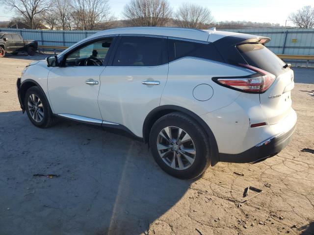 5N1AZ2MH0FN218937 - 2015 NISSAN MURANO S WHITE photo 2