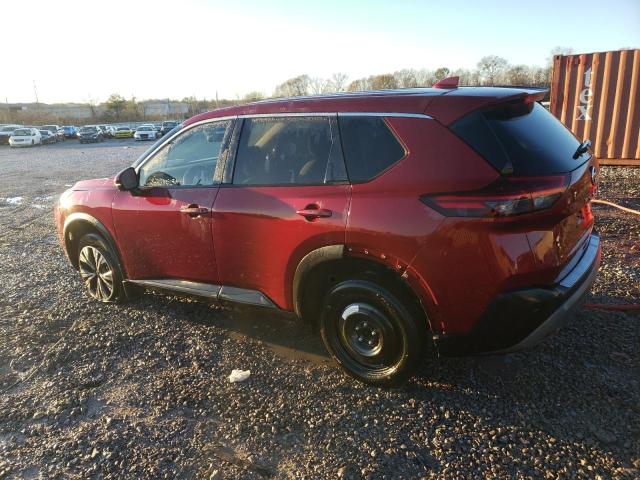 JN8AT3BA3MW000231 - 2021 NISSAN ROGUE SV RED photo 2