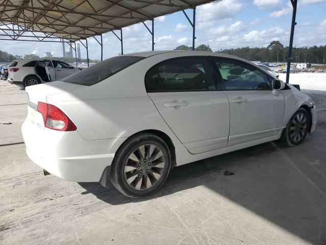 2HGFA16959H500488 - 2009 HONDA CIVIC EXL თეთრი ფოტო 3