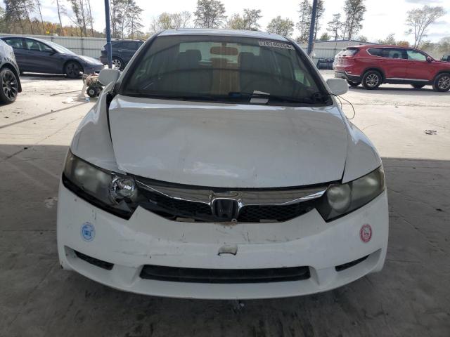 2HGFA16959H500488 - 2009 HONDA CIVIC EXL თეთრი ფოტო 5