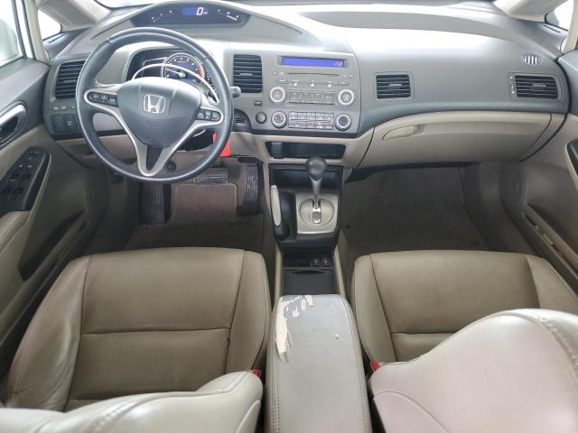 2HGFA16959H500488 - 2009 HONDA CIVIC EXL თეთრი ფოტო 8
