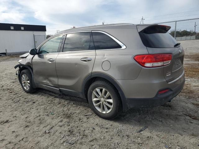 5XYPG4A36GG002883 - 2016 KIA SORENTO LX GRAY photo 2