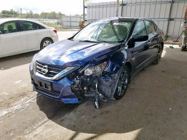 1N4AL3AP8GC127926 - 2016 NISSAN ALTIMA 2.5 BLUE photo 2