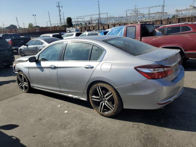 1HGCR2F56HA255860 - 2017 HONDA ACCORD SPORT SILVER photo 2