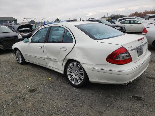 WDBUF56X08B346341 - 2008 MERCEDES-BENZ E 350 WHITE photo 2