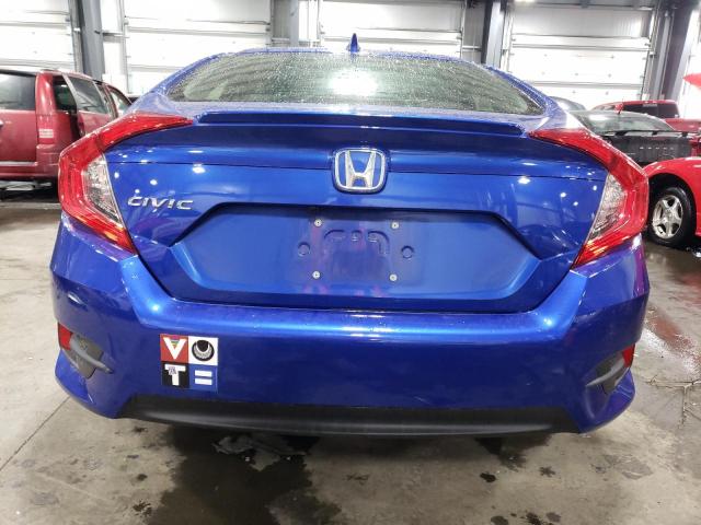 JHMFC1F75JX037029 - 2018 HONDA CIVIC EXL BLUE photo 6