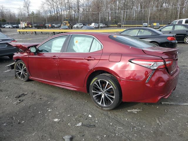 4T1B11HK3JU579685 - 2018 TOYOTA CAMRY L BURGUNDY photo 2