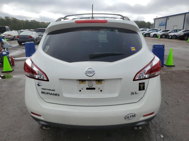 JN8AZ1MU7EW401762 - 2014 NISSAN MURANO S WHITE photo 6