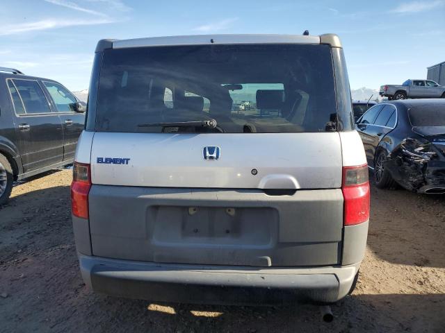 5J6YH18384L004361 - 2004 HONDA ELEMENT LX SILVER photo 6