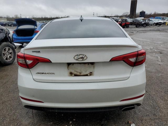 5NPE24AF9GH281089 - 2016 HYUNDAI SONATA SE WHITE photo 6