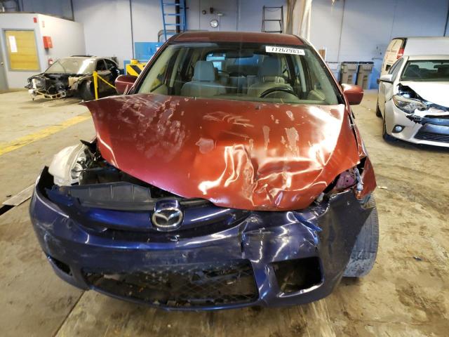 JM1CR293690343890 - 2009 MAZDA 5 MAROON photo 5