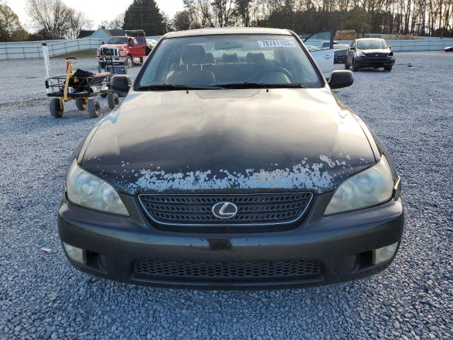 JTHBD182210007699 - 2001 LEXUS IS 300 BLACK photo 5