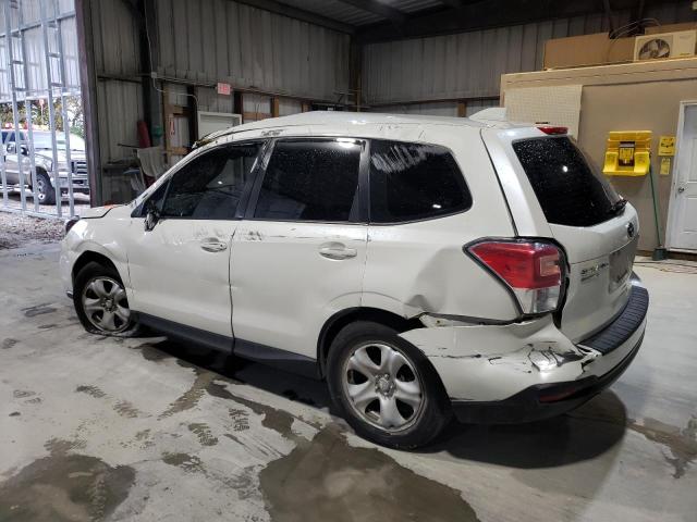 JF2SJAAC9JG438305 - 2018 SUBARU FORESTER 2.5I WHITE photo 2