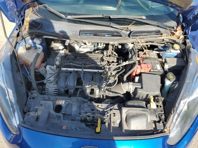 3FADP4EJ7KM155236 - 2019 FORD FIESTA SE BLUE photo 11