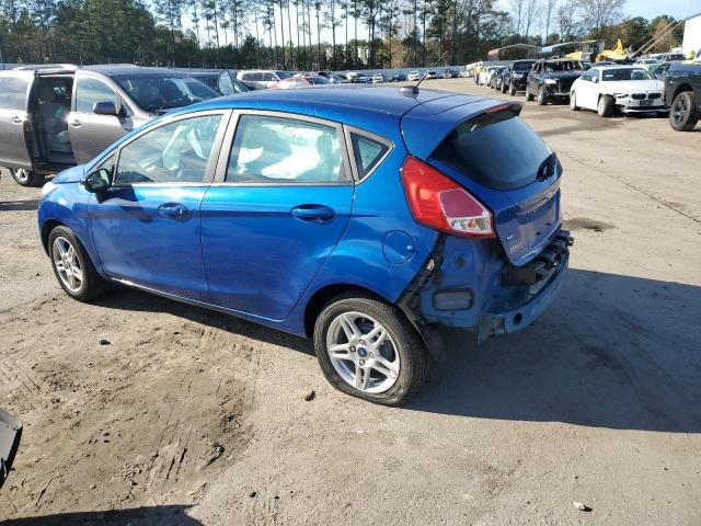 3FADP4EJ7KM155236 - 2019 FORD FIESTA SE BLUE photo 2