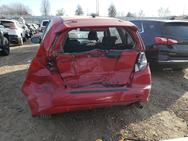 JHMGE8H54CC019425 - 2012 HONDA FIT SPORT RED photo 6