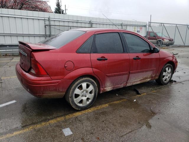 1FAFP38352W342264 - 2002 FORD FOCUS ZTS RED photo 3