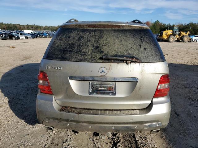 4JGBB75E86A003081 - 2006 MERCEDES-BENZ ML 500 SILVER photo 6