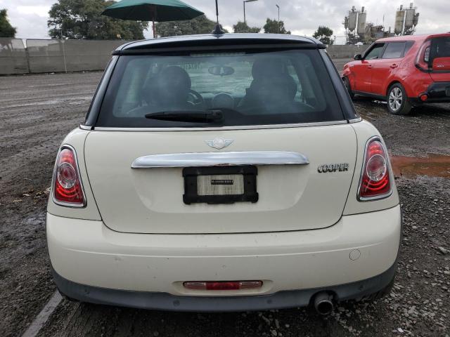 WMWSU3C5XDT690511 - 2013 MINI COOPER WHITE photo 6