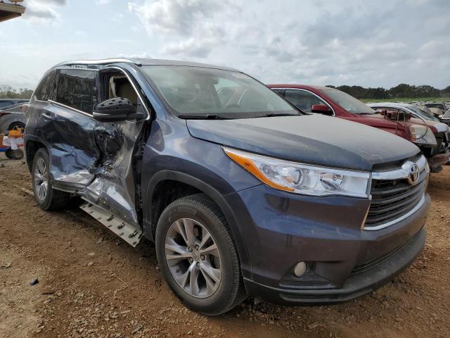 5TDKKRFH8ES005164 - 2014 TOYOTA HIGHLANDER XLE Mavi foto 4