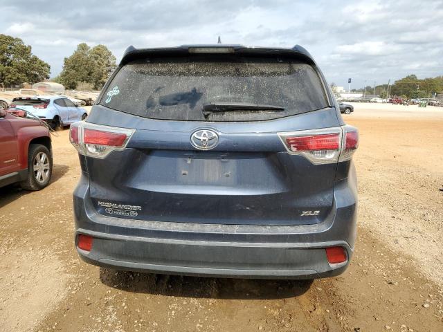5TDKKRFH8ES005164 - 2014 TOYOTA HIGHLANDER XLE Mavi foto 6