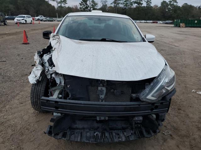 3N1AB7AP7KY349980 - 2019 NISSAN SENTRA S WHITE photo 5