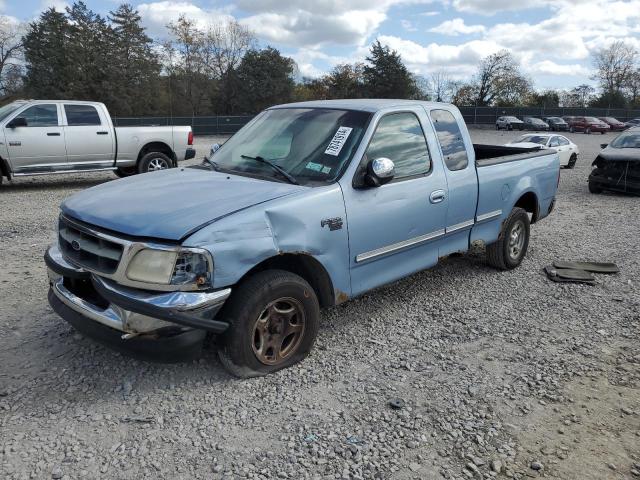 1FTRX17L6WNB25038 - 1998 FORD F150 BLUE photo 1